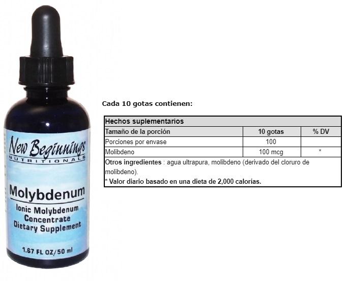 MOLIBDENO IONICO LIQUIDO X 60 ML