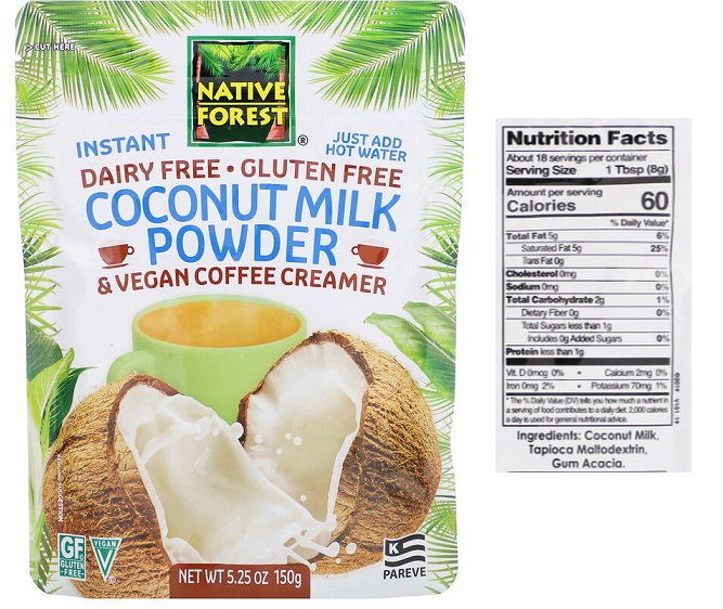 LECHE DE COCO EN POLVO X 150GR