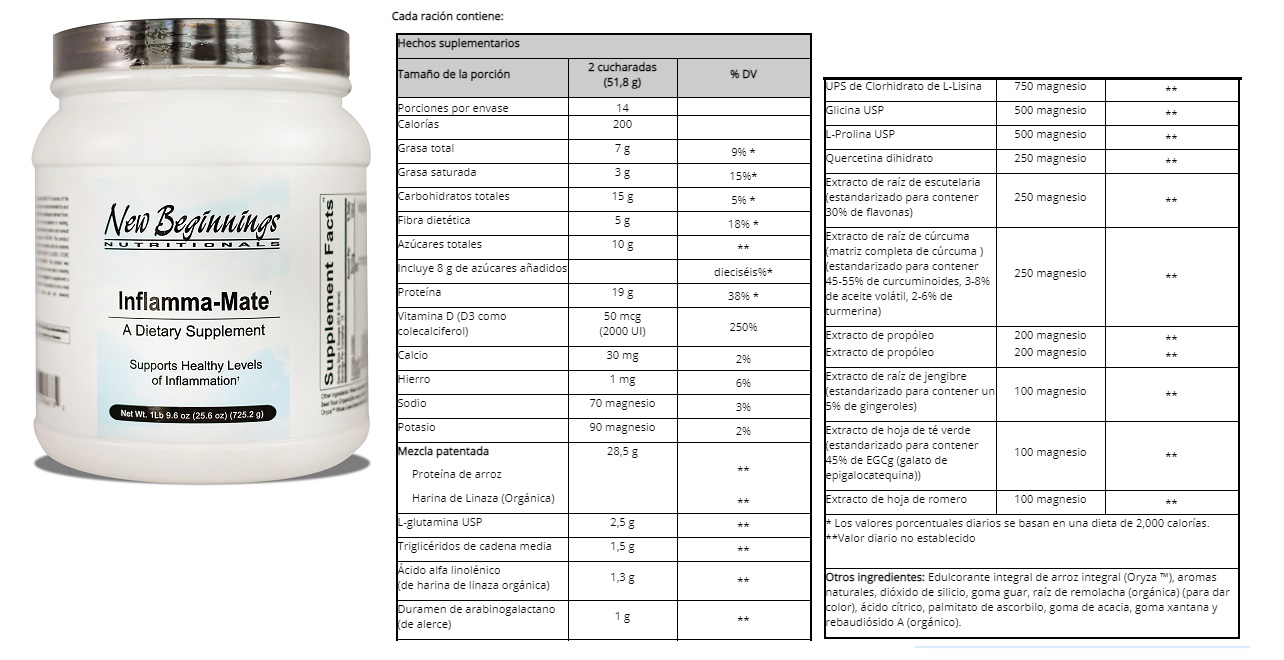 INFLAMMA-MATE FRESA X 725.2GR