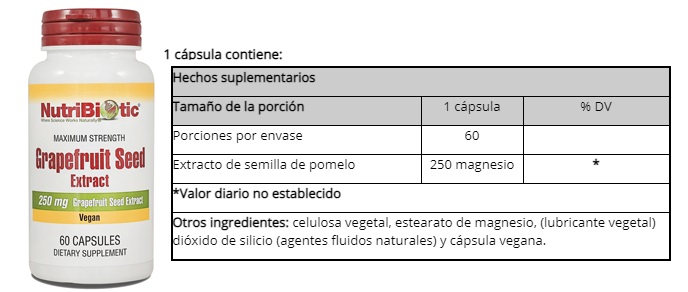GSE SABOR POMELO X 60CAPS