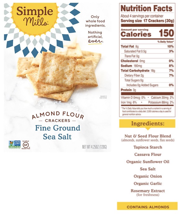 GALLETITAS DE HARINA DE ALMENDRA X 120gr