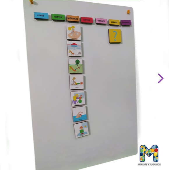 AGENDA VISUAL SEMANAL NENE