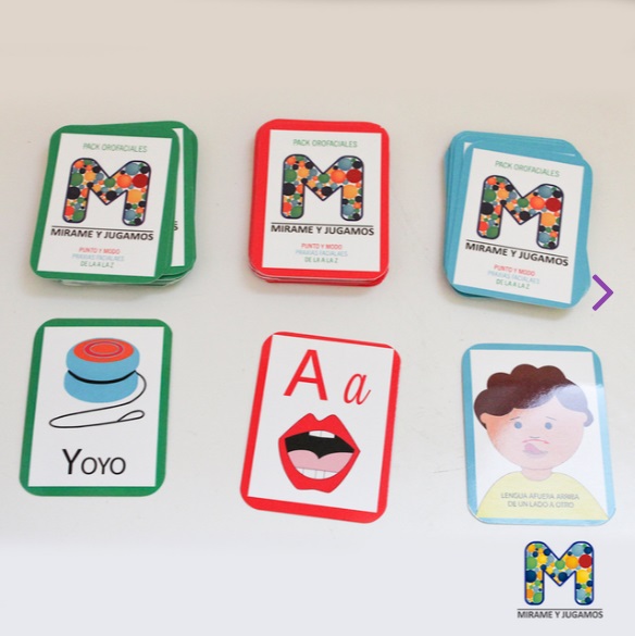 PACK OROFACIALES - CARTAS