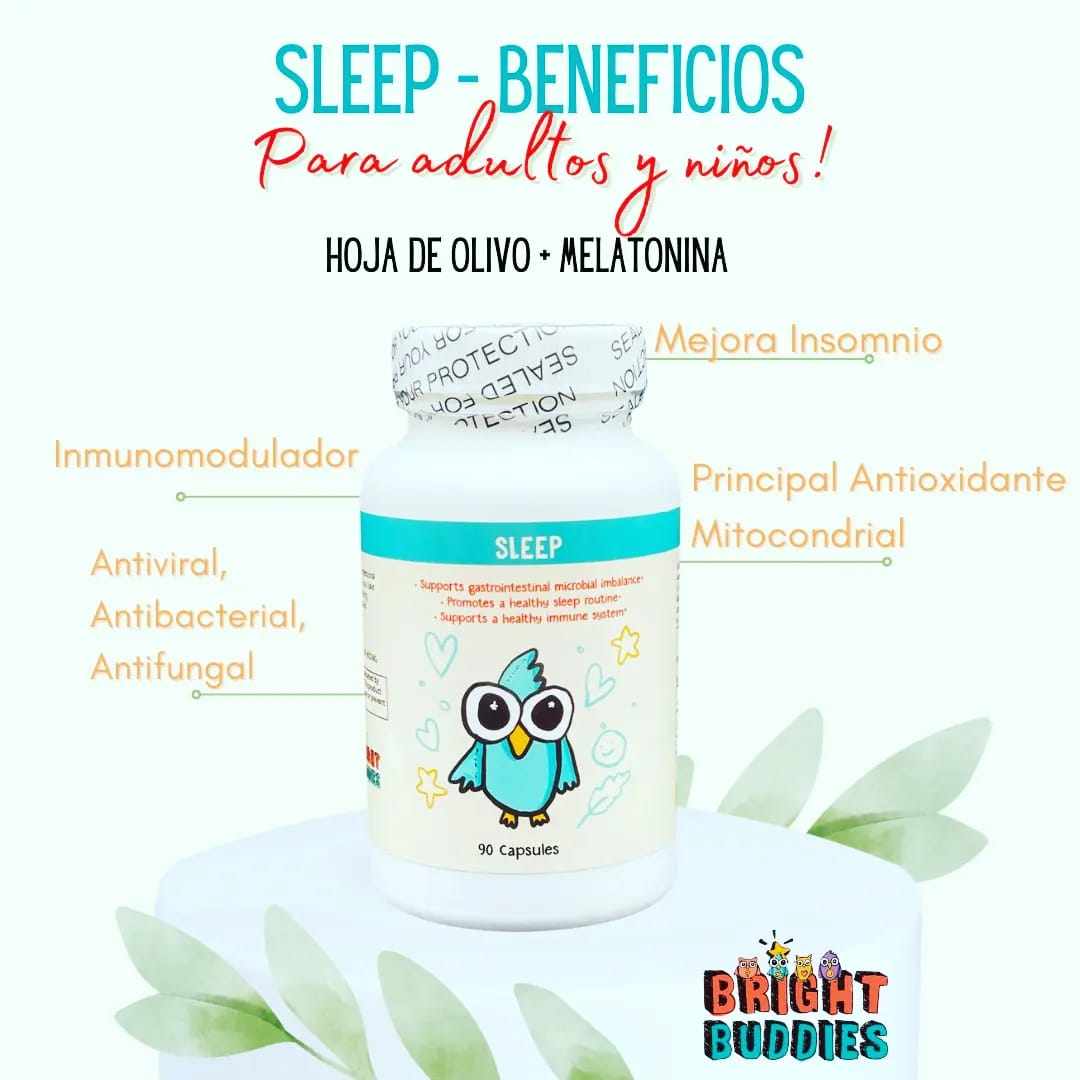 SLEEP - SUEÑO: MELATONINA (90 CAPSULAS)