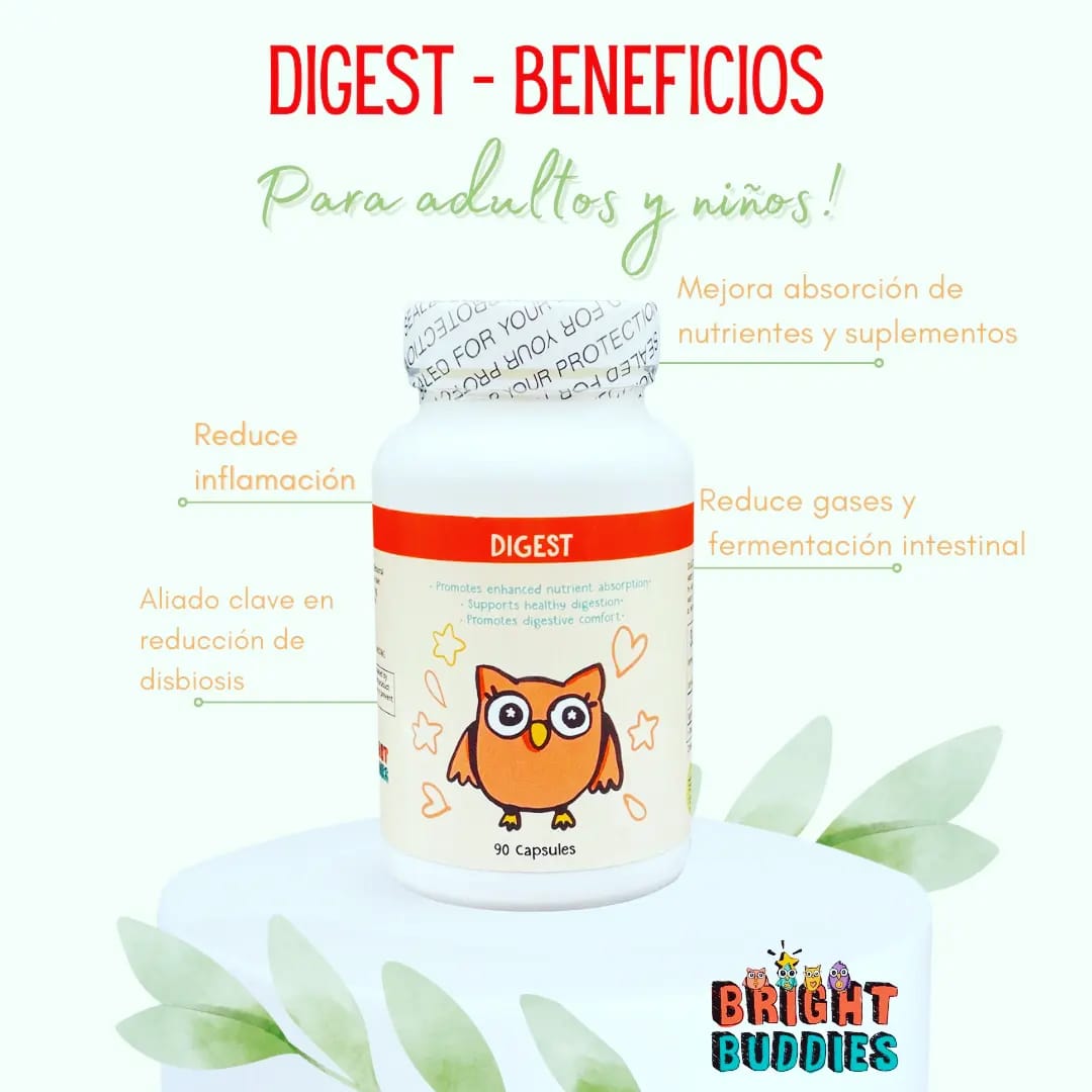 DIGEST: ENZIMAS DE ESPECTRO COMPLETO (90 CAPSULAS)
