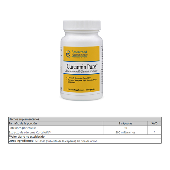 CURCUMIN PURE X 60 CAPS