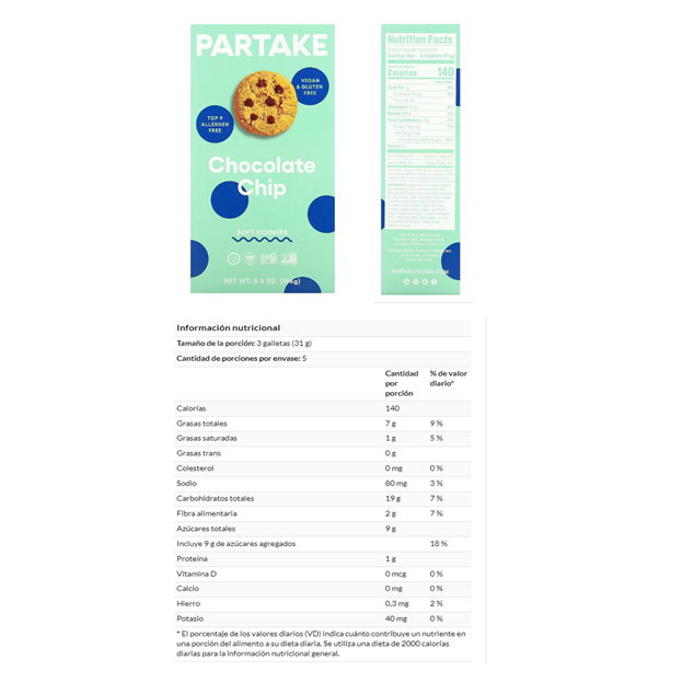 GALLETAS BLANDAS CHIPS DE CHOCOLATE X 156 GR
